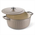 thumbnail image 2 of Tramontina 7-Qt Fluted Enameled Cast Iron Dutch Oven, 2 of 8
