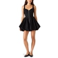 thumbnail image 1 of Betsey Johnson Women's Bubble Hem Mini Dress, 1 of 5