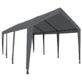 thumbnail image 1 of Impact Canopy 10'8" x 20' Heavy Duty Carport Canopy, Grey, 1 of 3