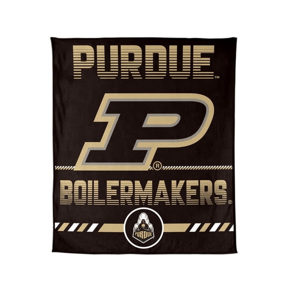 Logo Brands Purdue Boilermakers 60"x70" Super Plush Blanket