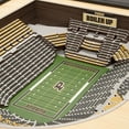 thumbnail image 3 of YouTheFan Purdue Boilermakers 25-Layer Football Stadium View 3D Wall Art, 3 of 5