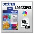 thumbnail image 2 of Brother LC2033PKS Ink, Cyan/Magenta/Yellow, 2 of 5