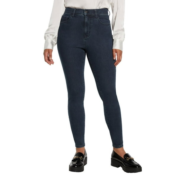Jean Skinny Express Cheville Light Wash - Fermeture Boutons - Taille 0 - Très Bon état