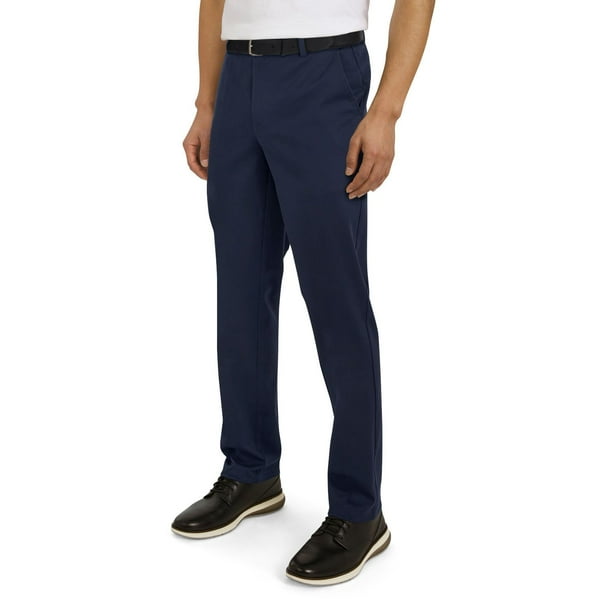 dockers navy blue dress pants Dockers Classic Fit Flat Front Dress Pants Men's 40x31 Navy Easy Car