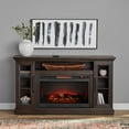 thumbnail image 1 of Member’s Mark Ridley Media Fireplace Console, Brown, 1 of 10