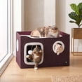 thumbnail image 5 of Member’s Mark Collapsible Cat Condo, 24 x 17 x 15 in., Choose Color, 5 of 8