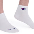 thumbnail image 5 of Champion 8PK Men's Cushion Quarter Sock, 5 of 9