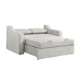 thumbnail image 7 of Serta Harvard Full Convertible Polyester Fabric Loveseat, 7 of 20