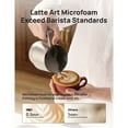thumbnail image 4 of Dreo All-in-1 BaristaMaker 15oz. Milk Frother with (2) Bonus Place Settings, 4 of 9