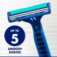 thumbnail image 3 of Gillette Sensor2 Plus Lubrastrip Pivoting Head Disposable Razors, 52 ct., 3 of 10