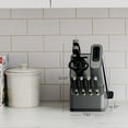 thumbnail image 5 of Ninja Foodi NeverDull Premium 10pc German Stainless Steel Knife System with Built-in Sharpener, 5 of 7