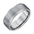 thumbnail image 1 of 8mm Satin Finish Band in Tungsten, 1 of 6