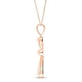 thumbnail image 3 of 0.03 CT. T.W. Diamond Cross Pendant in 14K Gold, 3 of 8