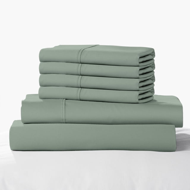Color Sense 1200-Thread-Count Cotton Blend Sheet Set, Assorted Sizes