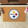 thumbnail image 2 of Logo Brands Pittsburgh Steelers Doormat, 2 of 5