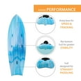 thumbnail image 3 of Lifetime Envoy 126" Tandem Sit-On-Top Kayak, Paddles Included, 3 of 25