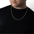 thumbnail image 6 of Solid Rope Chain Necklace in14K Gold, 6 of 8
