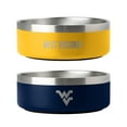 thumbnail image 1 of NCAA 2 pk. Stainless Steel Dog Bowls, 1 of 5