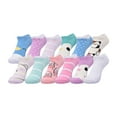 thumbnail image 1 of Character Girls 12-Pack No-Show Sock, 1 of 4