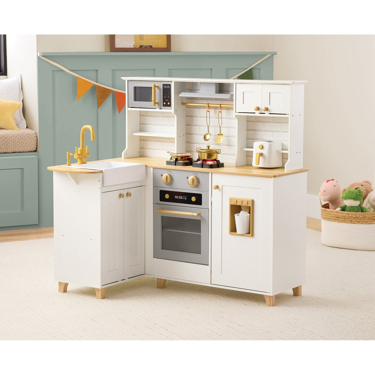 Member's Mark Deluxe Wooden Kitchen Playset - Samsclub.com