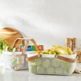 thumbnail image 4 of Member's Mark Mesh Baskets with Wood Handles, Assorted Colors Set of 2, 4 of 6