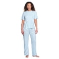 thumbnail image 1 of LOFT Women's 2-Piece Tee and Pant Pajama Set, 1 of 8