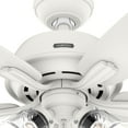thumbnail image 10 of Hunter 60" Dondra Ceiling Fan With LED Light Kit And Pull Chain, Choose Color, 10 of 11