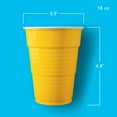 thumbnail image 2 of Member's Mark Premium Quality Yellow Cups, 18 fl. oz., 160ct., 2 of 5