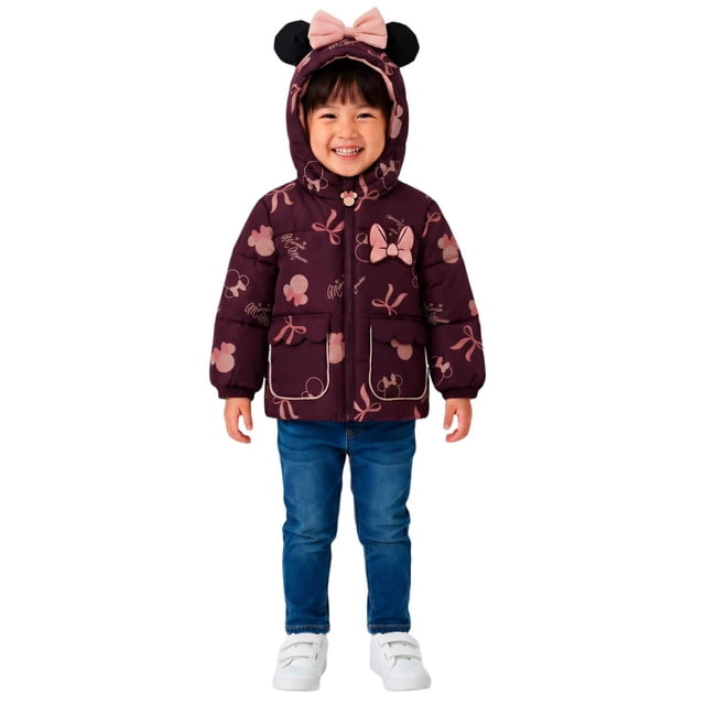 Character Toddler Girls Puffer