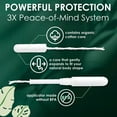 thumbnail image 3 of L. Organic Cotton Tampons  Duo Pack, Unscented, 84 ct., 3 of 10