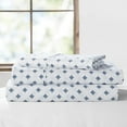 thumbnail interactive-video image 1 of Member's Mark 300-Thread-Count 100% Organic Cotton Printed Sheet Set, Assorted Sizes, 1 of 6