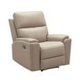 thumbnail image 12 of Everett 3-Piece Top-Grain Leather Manual Reclining Set, Assorted Colors, 12 of 17