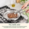 thumbnail image 2 of Cuisinart 2-Piece Premium Tri-Ply 10” & 12” Skillet Set, 2 of 11