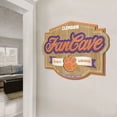 thumbnail image 3 of YouTheFan Clemson Tigers 17"x12.5" 3D Multi-Layered Fan Cave Sign, 3 of 5