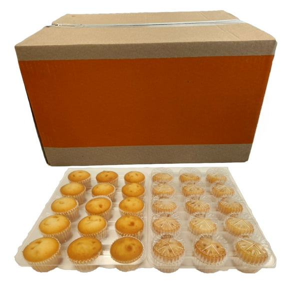 Member's Mark Un-Iced White Cupcakes, Frozen, Case, 150 ct.