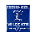 thumbnail image 1 of Logo Brands Eagan High School 60"x70" Super Plush Blanket, 1 of 7