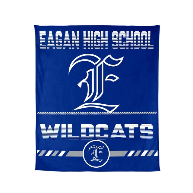 Logo Brands Eagan High School 60"x70" Super Plush Blanket