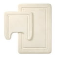 thumbnail interactive-video image 1 of Member's Mark Quick-Dry Memory Foam Bath Mat Contour Set, Assorted Colors, 1 of 7