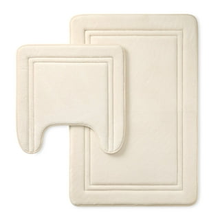 Member's Mark Quick-Dry Memory Foam Bath Mat Contour Set, Assorted Colors