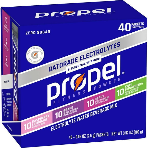 Propel Powder Variety Pack, 0.08 oz., 40 pk.