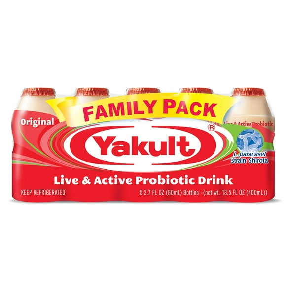 Yakult Probiotic Nonfat Yogurt Drink, 2.7 fl. oz. bottles, 20 ct.