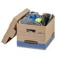 thumbnail image 2 of Bankers Box Heavy Duty Storage Boxes, 10" x 12" x 15" 10 Pack, Kraft Brown, 2 of 6