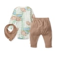 thumbnail image 4 of Burt's Bees Baby Organic Cotton 3-Piece Outfit Set, 4 of 9