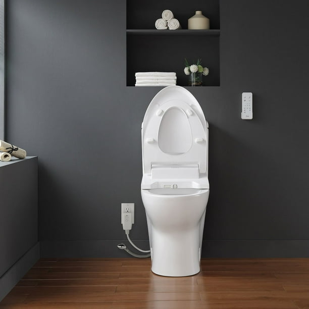 OVE Decors Felix Two-Piece Tall Elongated Dual Flush Toilet with