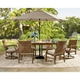thumbnail image 1 of Member's Mark Grant Wicker Dining Set with Sunbrella Fabric, 7pc, 1 of 5