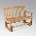 thumbnail image 5 of Member's Mark 4' Teak Glider Bench, 5 of 6