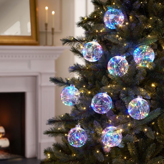 Member's Mark Twinkling Globe Lights, Set of 9