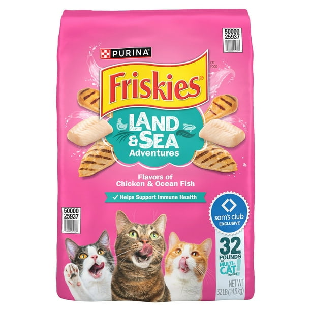 Friskies Land Sea Adventures, Chickn and Ocean Fish Flavored