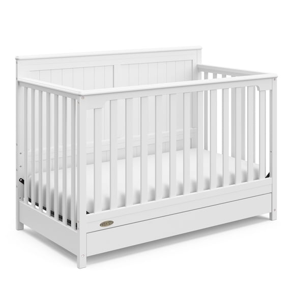 Graco Hadley 5-in-1 Convertible Crib with Drawer, Choose Color