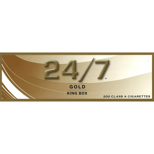 kings cigarette price 24/7 Gold Kings Box 20 ct., 10 pk